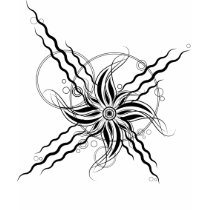 Tattooed swirl t-shirts by Just2Cute Tattooed swirl t-shirts