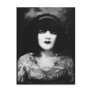 Tattooed Vintage Goth Girl Postcards