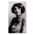 Tattooed woman - 1912 business cards