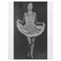 Tattooed woman - 1920 flyers