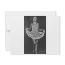 Tattooed woman - 1920 invitations