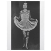 Tattooed woman - 1920 letterhead by spyderfyngers Tattooed woman - 1920 letterhead
