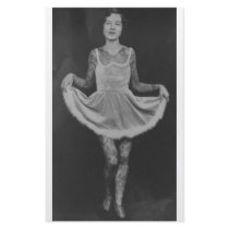 Tattooed woman - 1920 stationery by spyderfyngers Tattooed woman - 1920 stationery