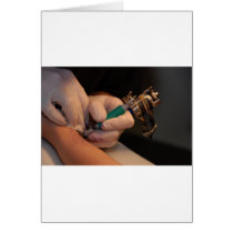 TattooNeedle052809 Greeting Cards