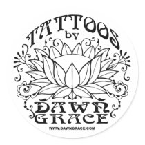 Tattoos by Dawn Grace stickers by dawngrace Tattoos by Dawn Grace stickers