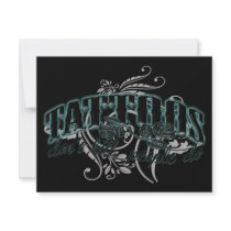 Tattoos invitations by 2DogStudio Tattoos invitations