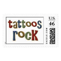 Tattoos Rock Stamp