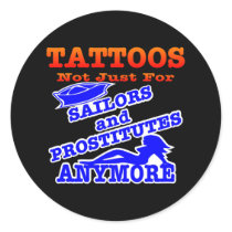 Tattoos Sailors Prostitutes Black stickers