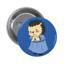 Tatyana Larina hedgehog button