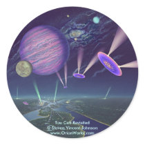 Tau Ceti Revisited , Tau Ceti Revisited Steven... stickers by orionworks Tau Ceti Revisited , Tau Ceti Revisited Steven... stickers