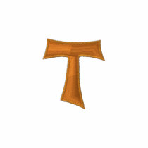 TAU franciscan Cross - TAU francescana embroidered shirts