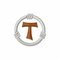 TAU franciscan Cross - TAU francescana embroidered shirts