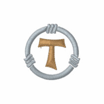 TAU franciscan Cross - TAU francescana embroidered shirts