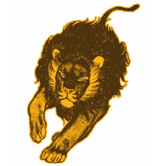 Tau Of The Lions Women T-shirt (gold) shirt