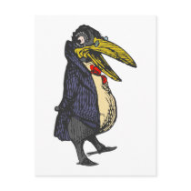 taught rabe academic to raven postcards