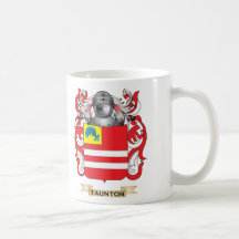 Taunton Family Crest (Coat of Arms) Coffee Mugs