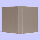 Taupe Binder binders