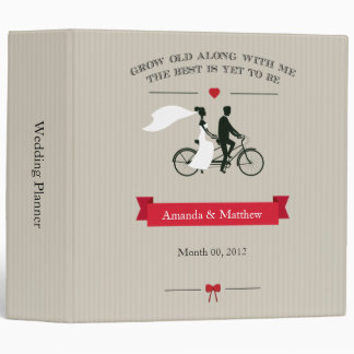 Wedding planning ring binder