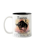 Taurus About You Mugs