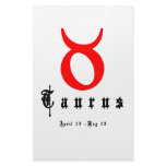 TAURUS, April 20 - May 20 Custom Stationery