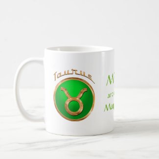 Taurus Astrological Sign Classic White Coffee Mug