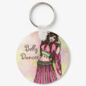Taurus Belly Dancer Keychain keychain