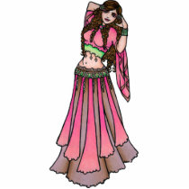 Taurus Belly Dancer photo sculptures