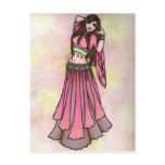 Taurus Belly Dancer Postcards