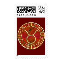 Taurus Birthsign Stamp
