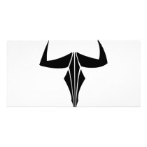 Taurus Bull Photo Greeting Card