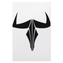 Taurus Bull Stationery Design