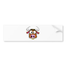 Taurus Cartoon bumper stickers