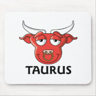 Taurus Cartoon mousepad