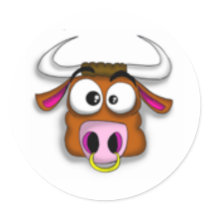 Taurus Cartoon stickers