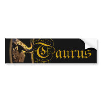 Taurus Celestrial Moon Bumper Stickers