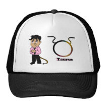 Taurus Chibi Mesh Hats
