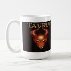 Taurus coffee mug