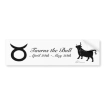Taurus Constellation/Zodiac Bumper Sticker