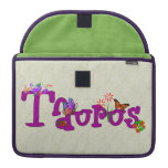 Taurus Flowers Macbook Pro Sleeves