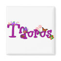 Taurus Flowers magnets