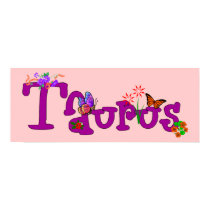 Taurus Flowers posters