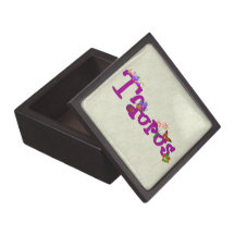 Taurus Flowers Premium Trinket Box