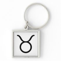 Taurus Glyph Keychains