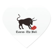 Taurus Heart Sticker