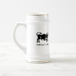 Taurus in black coffee mugs