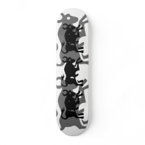 Taurus in black skateboards