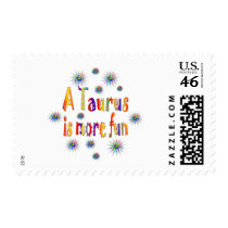 Taurus is Fun Stamps