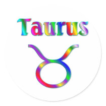 Taurus Rainbow stickers