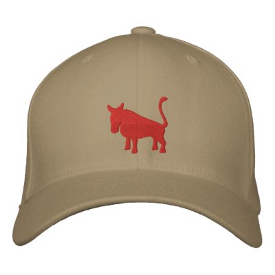 Taurus Sign Embroidered Baseball Caps Taurus Sign Embroidered Baseball Caps