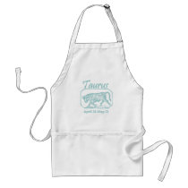 Taurus Teal aprons